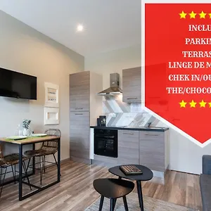 Legend- Parking Privé- Terrasse Privée- Wifi - Convert Appartement Bourg-en-Bresse
